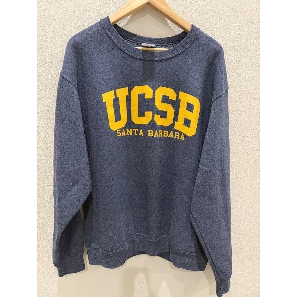 Jerzees NuBlend UCSB Santa Barbara Crewneck Sweatshirt L